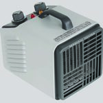 1500W Metal Personal Shop Heater with Thermostat